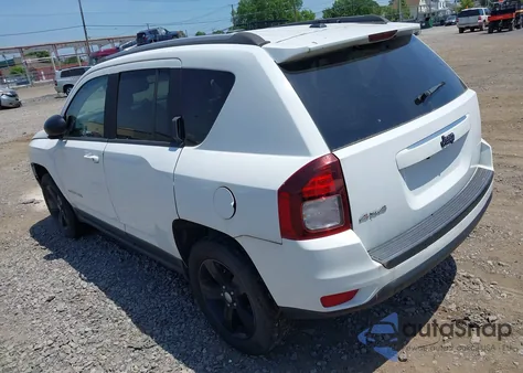2016 Jeep Compass Sport из США, поврежденный, VIN 1C4NJDBB5GD662555